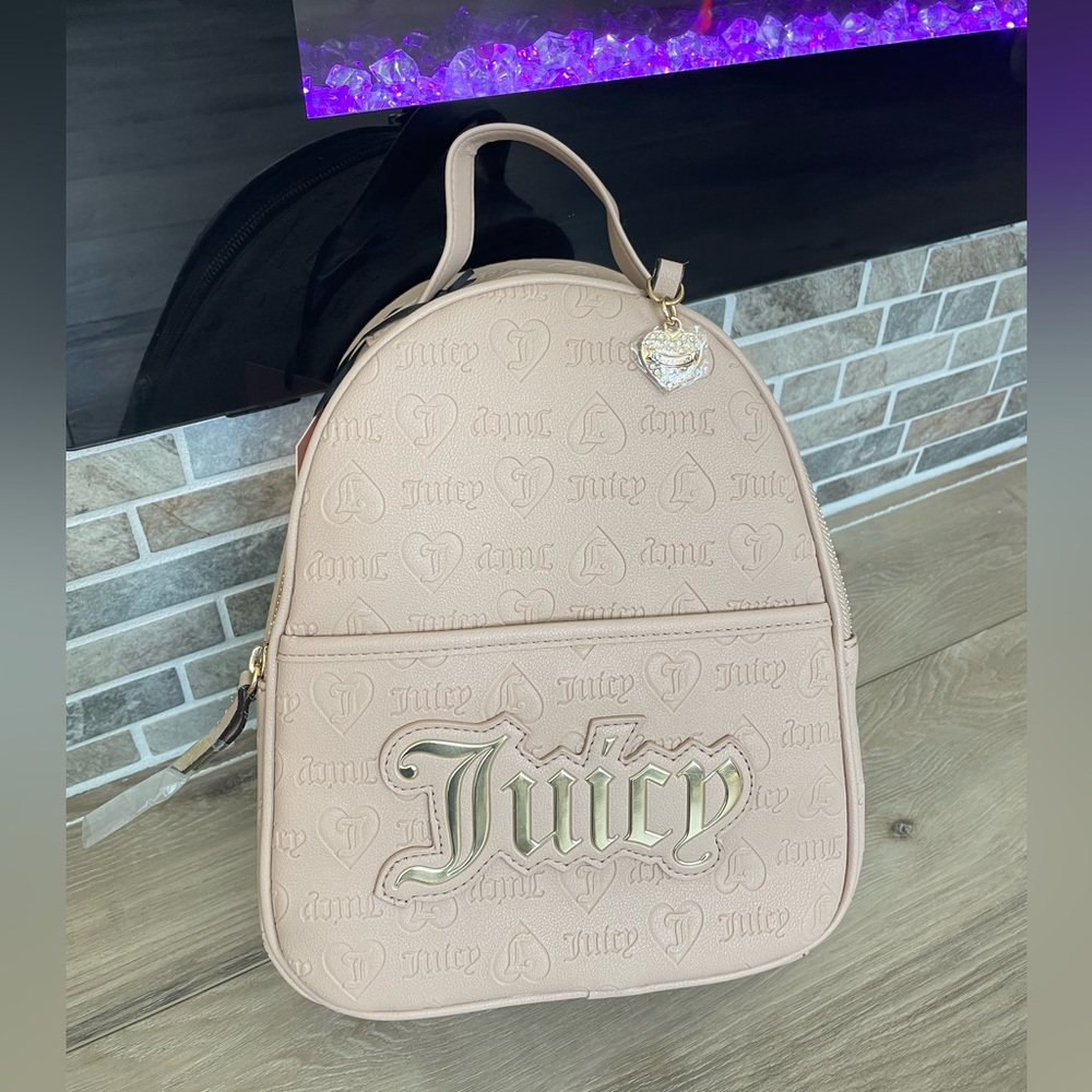 Juicy Couture Logo medium Backpack